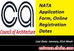 NATA Application Form 2023