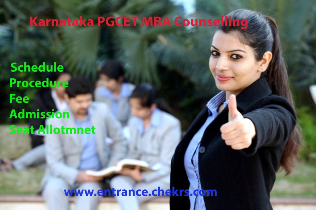 Karnataka PGCET MBA Counselling 2023