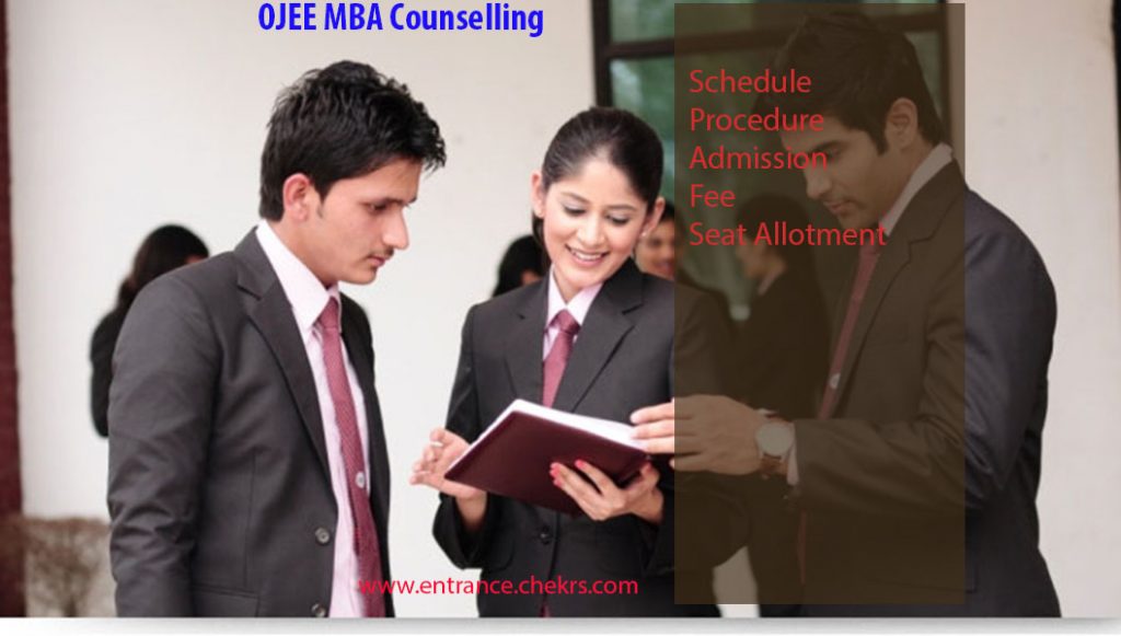 OJEE MBA Counselling 2024