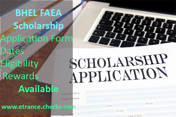 FAEA BHEL Scholarship 2023