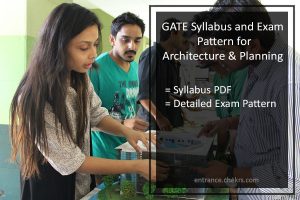 GATE Architecture Syllabus and Exam Pattern- PDF Download