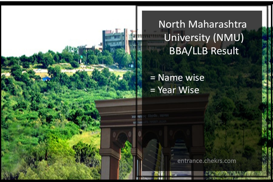 North Maharashtra University (NMU) BBA LLB Result 2023