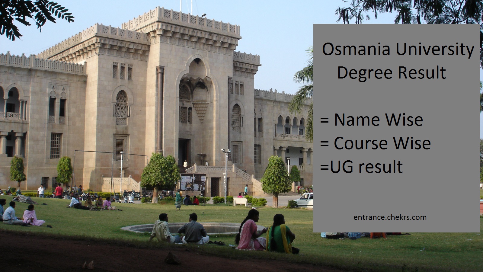 Osmania University Result 2023