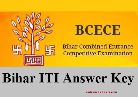 Bihar ITICAT Answer Key 2024