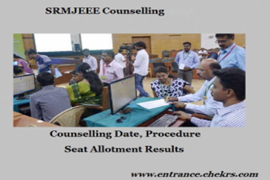 SRMJEEE Counselling 2020