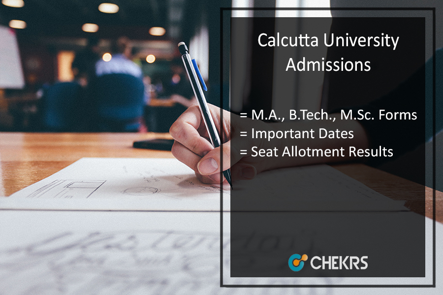 Calcutta University Admissions 2024