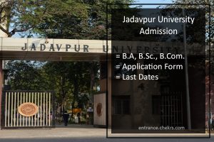 Jadavpur University Admission 2023