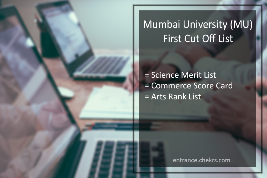 Mumbai University First Cut Off List 2024