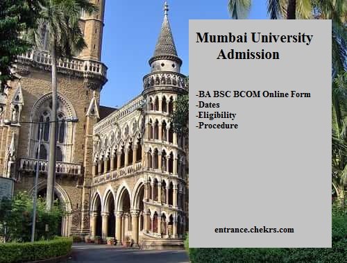 Mumbai University Admission 2024