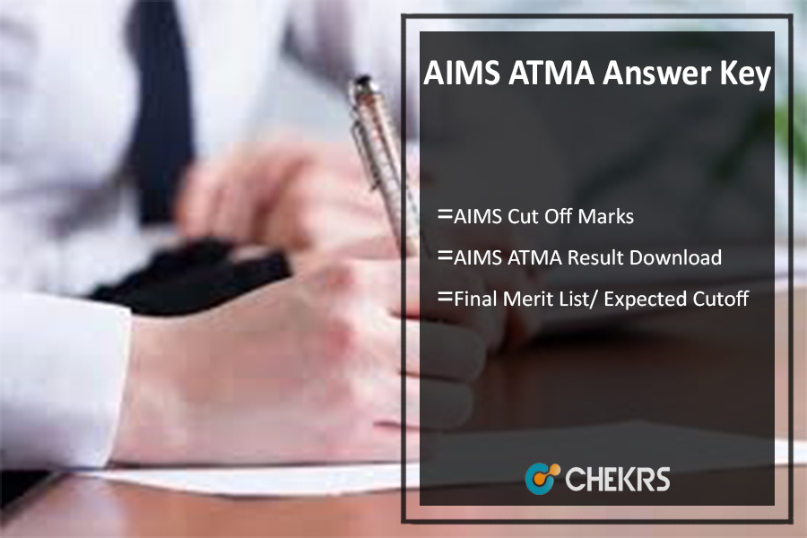 AIMS ATMA Answer Key 2024