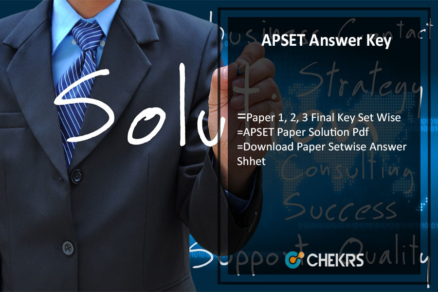 APSET Answer Key 2024