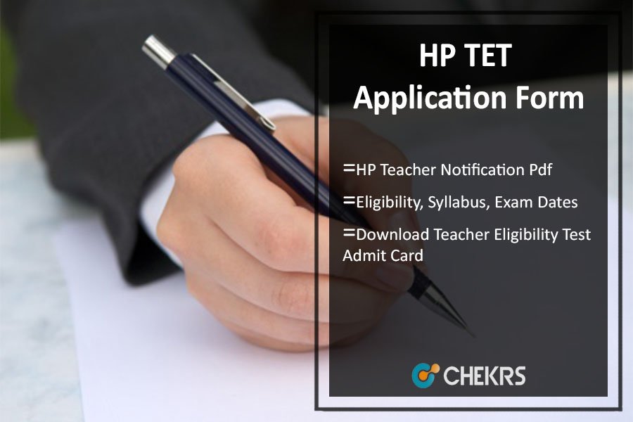 HP TET Application Form 2024