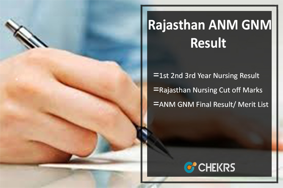 Rajasthan ANM GNM Result 2023