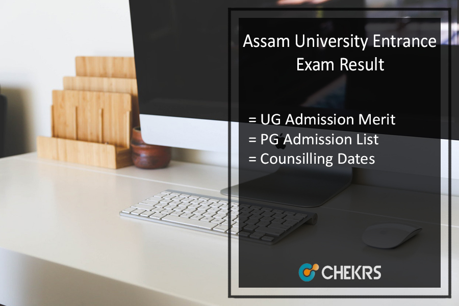 Assam University Entrance Exam Result 2023