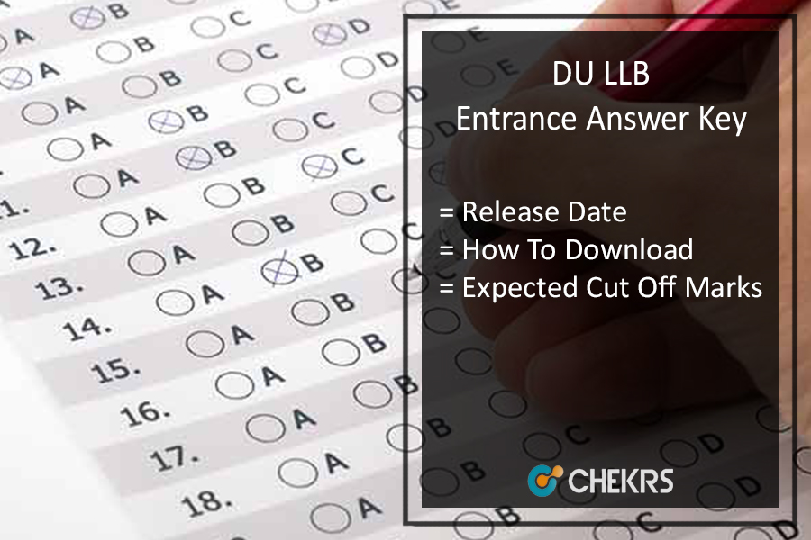 DU LLB Entrance Answer Key 2024