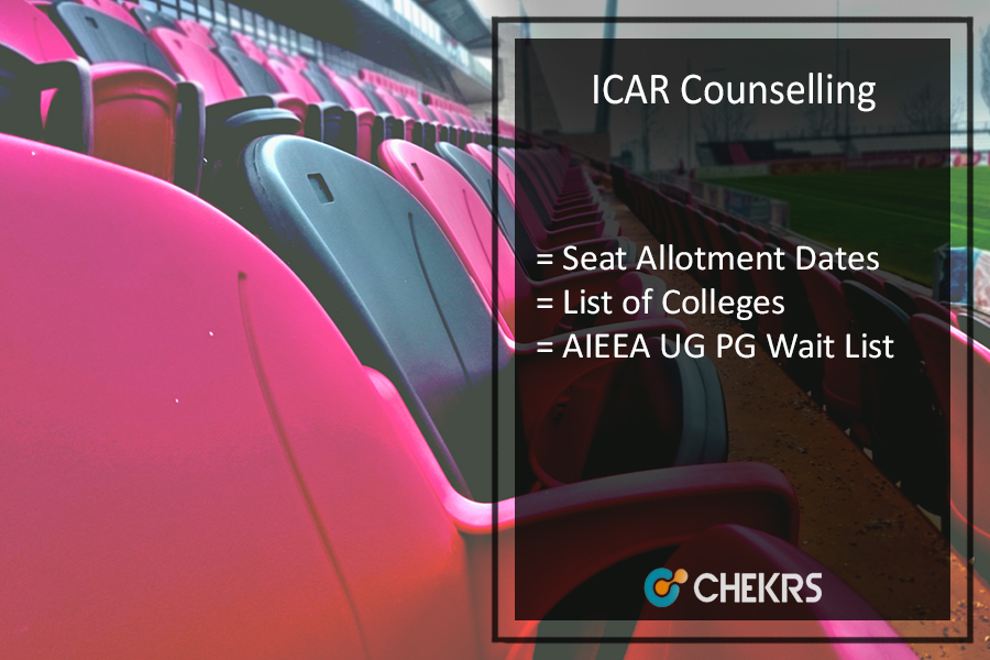 ICAR Counselling 2023- AIEEA UG PG Allotment Dates, Colleges, Wait List
