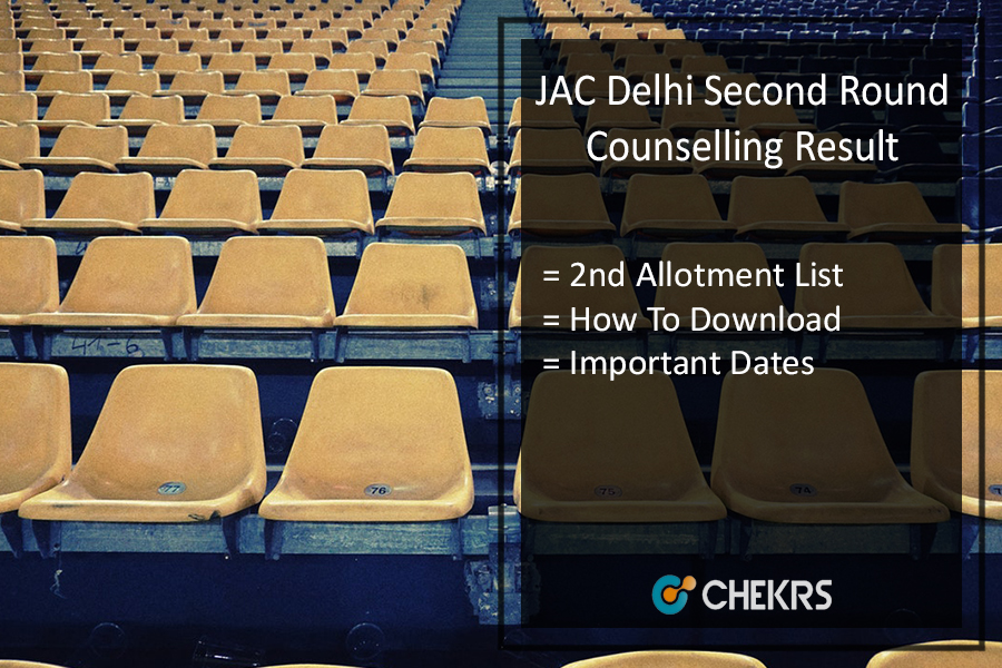 JAC Delhi Second Round Counselling Result 2022