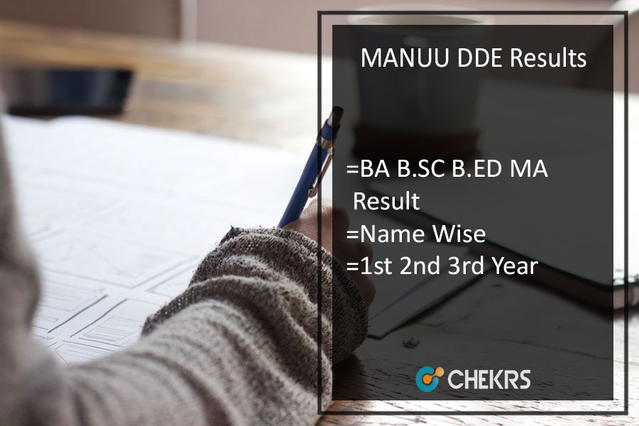 MANUU DDE Results 2023