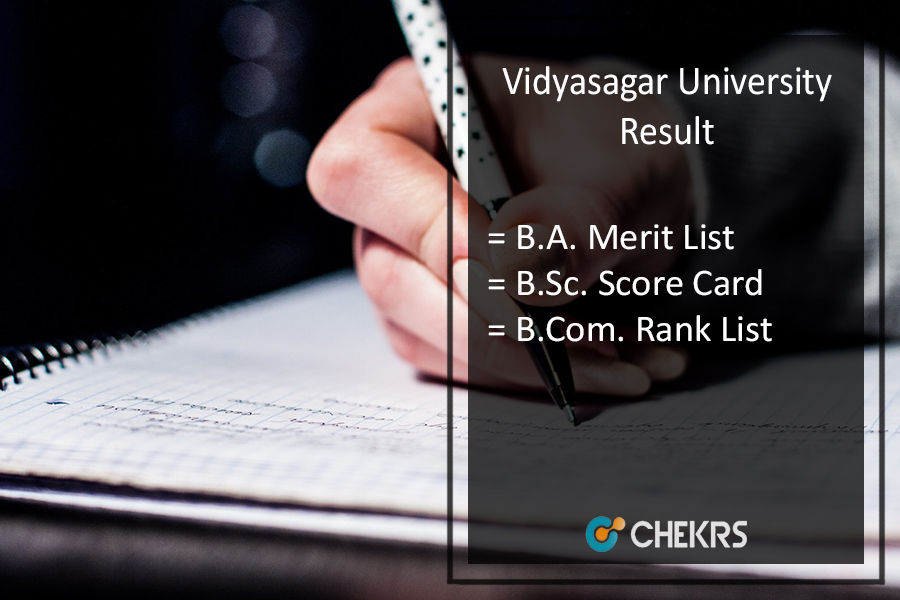 Vidyasagar University Result 2023