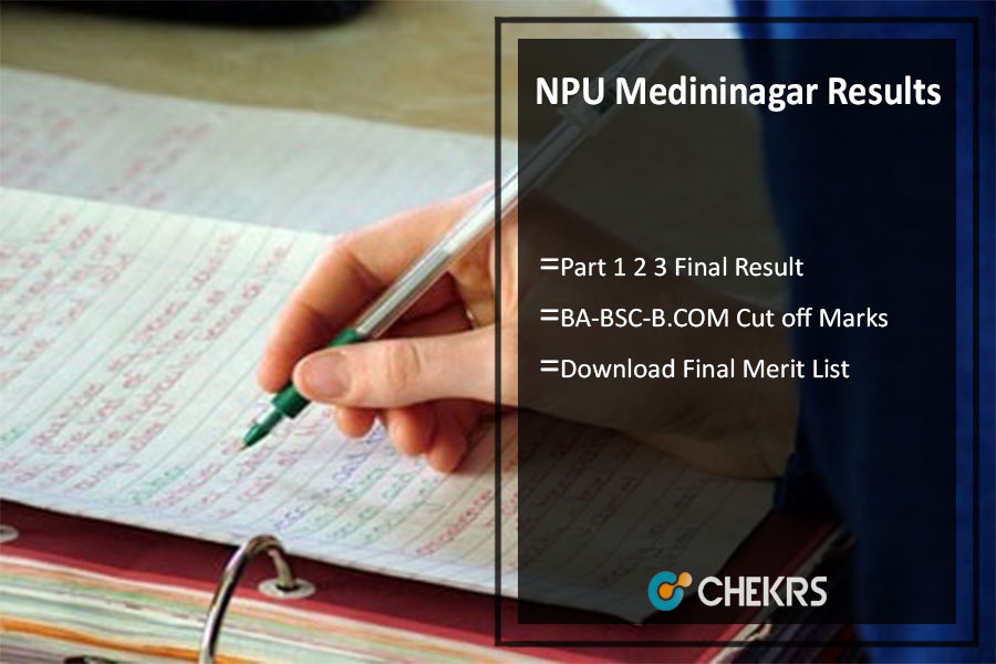 NPU Medininagar Results 2023