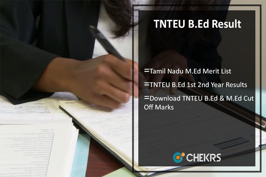 TNTEU B.Ed Result 2023