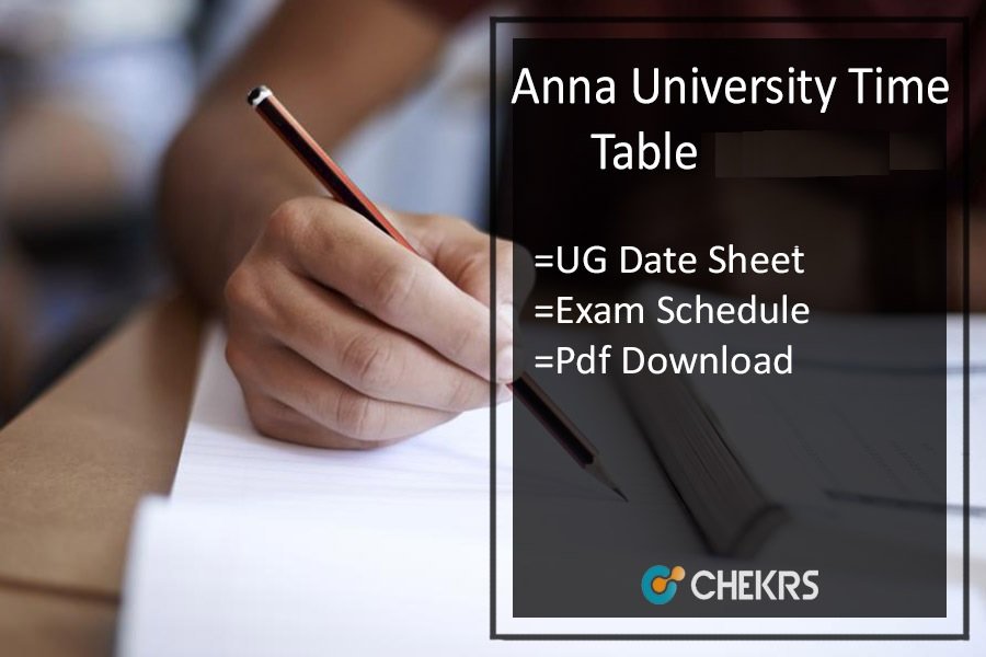 anna university time table 2024