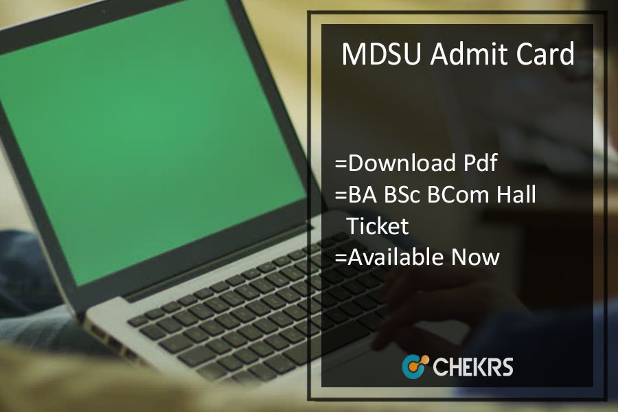MDSU BA BSC BCOM Admit Card 2025