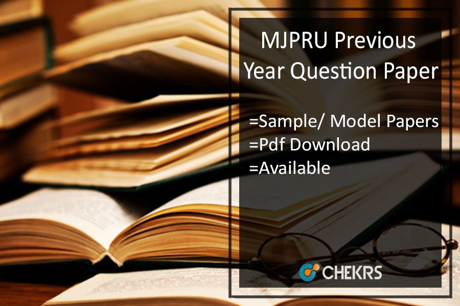 MJPRU Previous Year Question Paper
