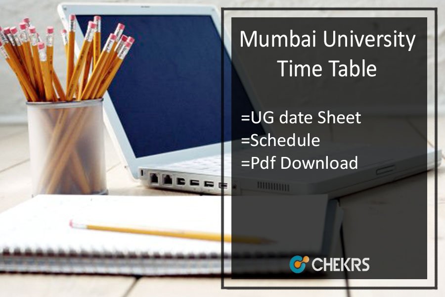 Mumbai University Time Table 2023