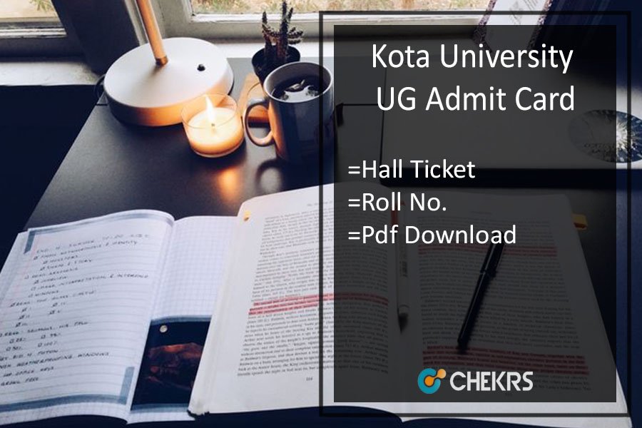 Kota University Admit Card 2023- BA BSC BCOM 1st-2nd-3rd Year Hall Ticket