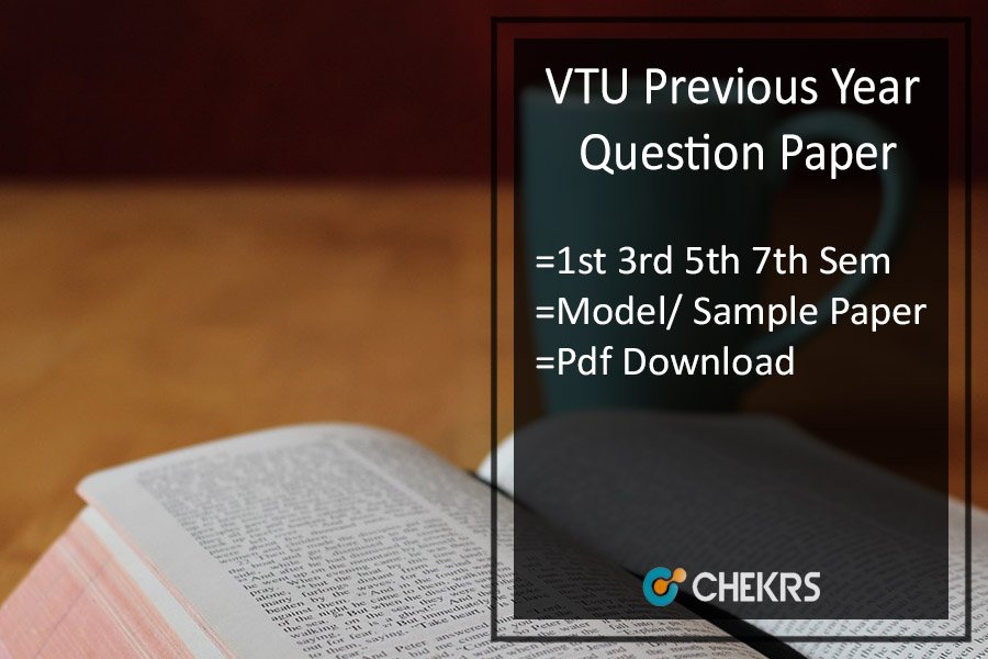 VTU Previous Year Question Paper