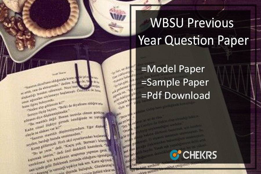WBSU Previous Year Question Paper
