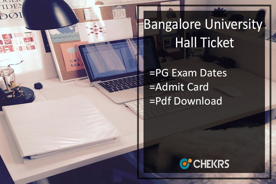 Bangalore University PG Exam Hall Ticket 2023