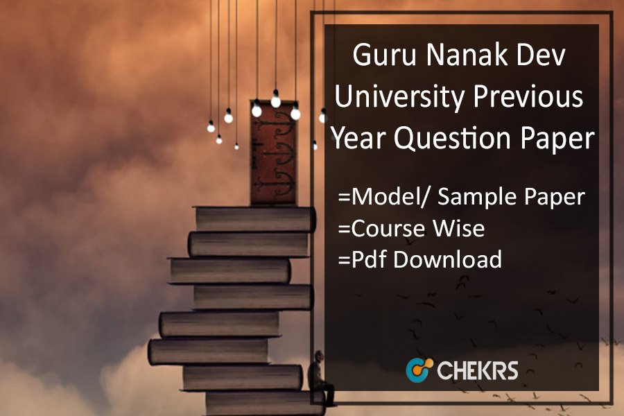 GNDU Previous Year Question Paper