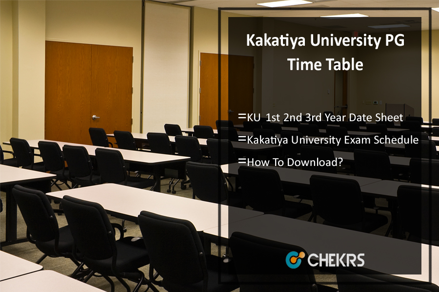 Kakatiya University PG Exam time Table 2022