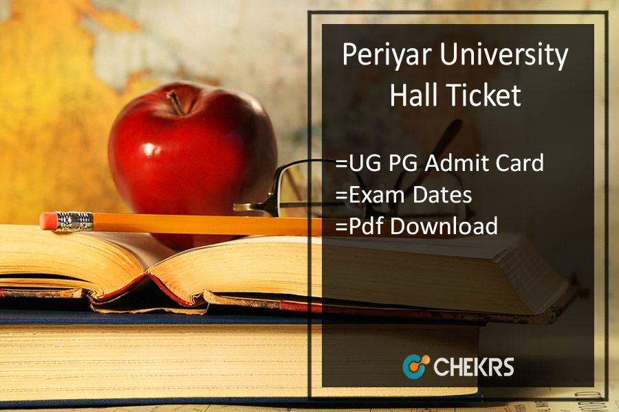 Periyar University Hall Ticket 2024