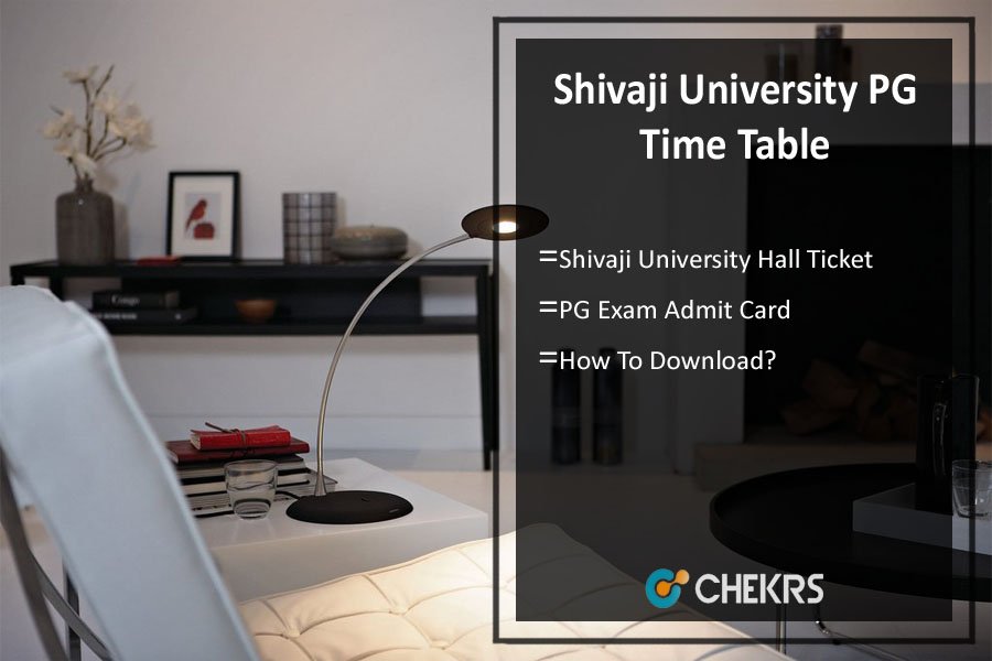 Shivaji University PG Time Table 2024