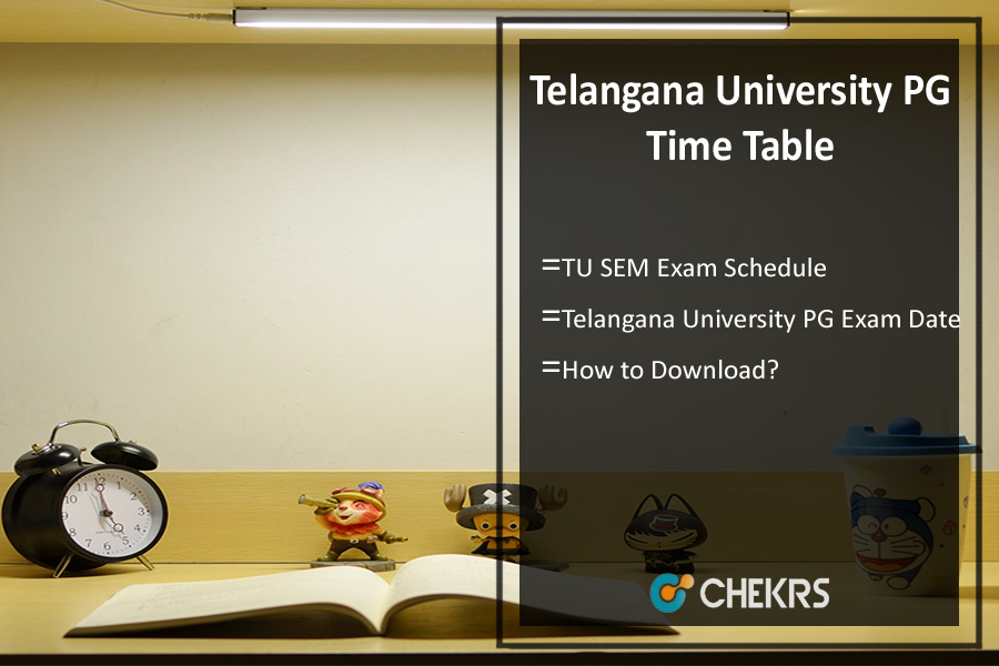 Telangana University PG Time Table 2024