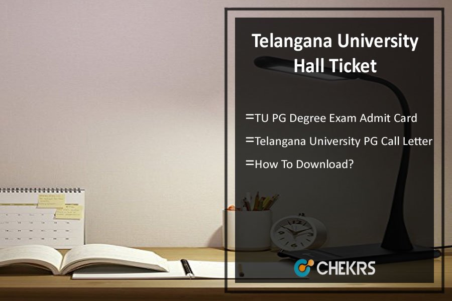 Telangana University Hall Ticket 2024- TU PG Degree Exam Admit Card