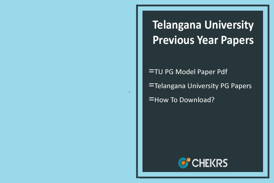 Telangana University Previous Year Papers