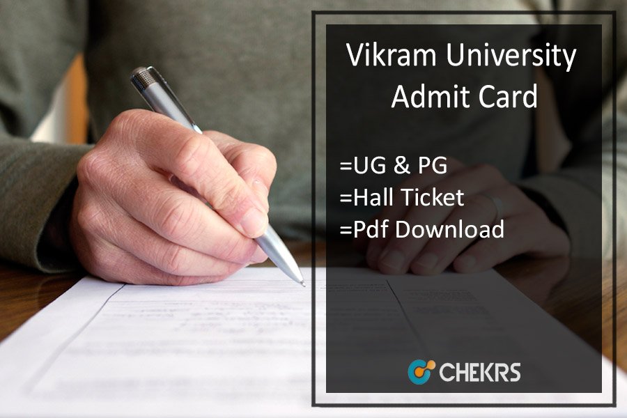 Vikram University Admit Card 2023