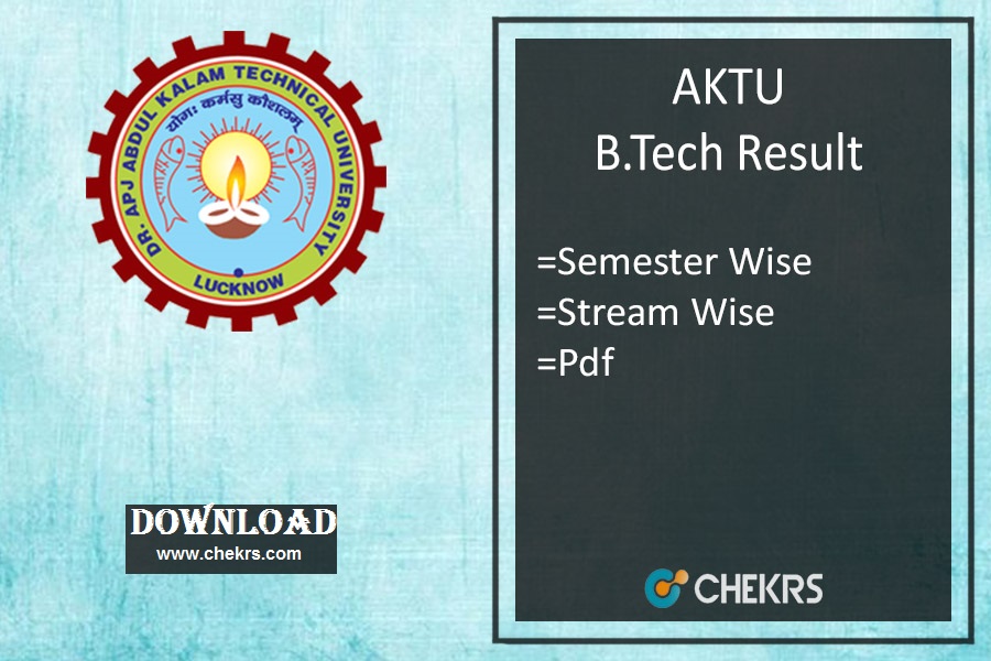 AKTU B.Tech Result 2024