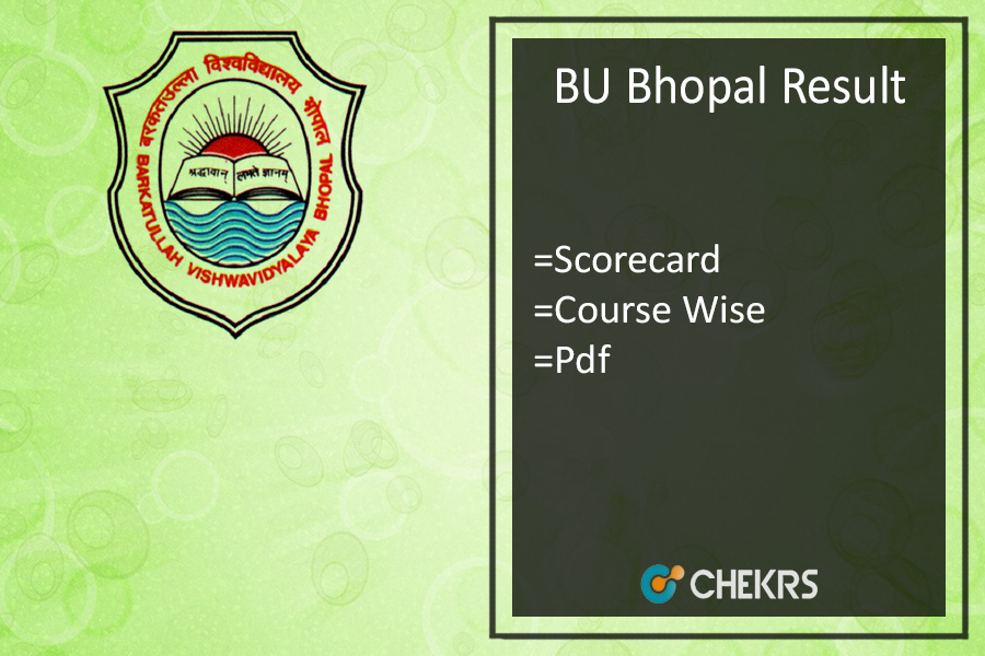 BU Bhopal Result 2024
