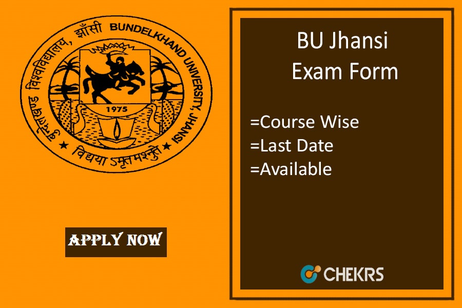 BU Jhansi Exam Form 2023