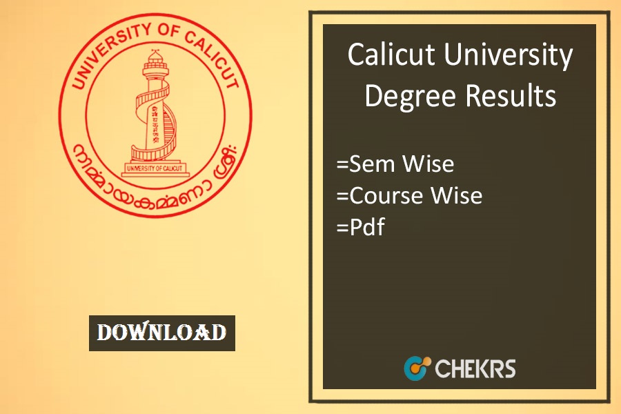 calicut university result 2023