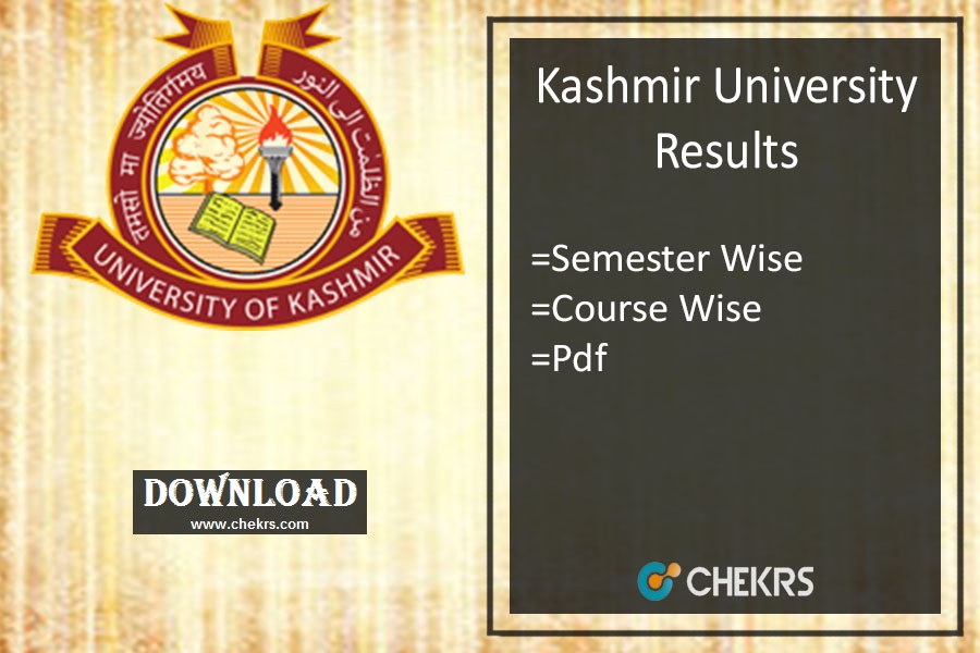 Kashmir University Results 2023