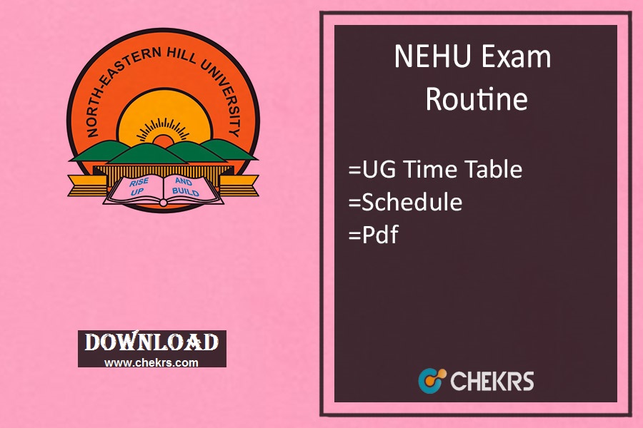 nehu exam routine 2023