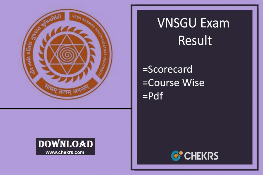 VNSGU Result 2023