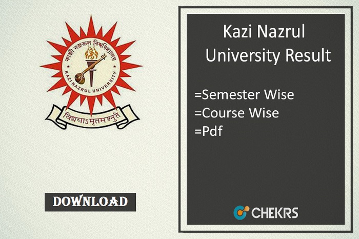 Kazi Nazrul University Result 2023