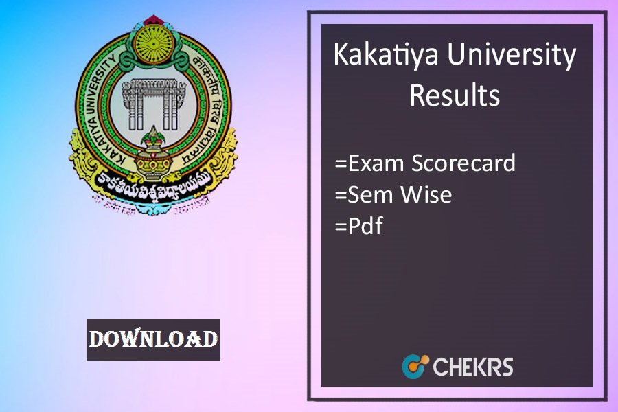 Kakatiya University Results 2024